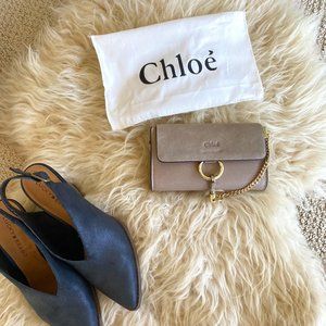 Chloé Faye Small Shoulder Bag with Dust Bag